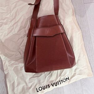 Vintage Louis Vuitton Brown Epi Leather Crossbody | 90s LV